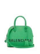 Matchesfashion.com Balenciaga - Ville Top Handle S Bag - Womens - Green