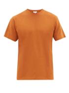 Matchesfashion.com Sunspel - Riviera Cotton Jersey T Shirt - Mens - Orange