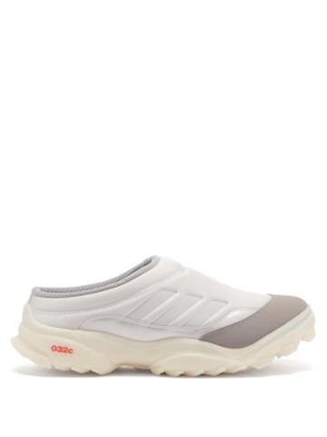 Adidas X 032c - Gsg Neoprene Slip-on Trainers - Mens - Grey Multi