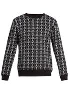 Marcelo Burlon X Kappa Logo-print Cotton-blend Sweatshirt