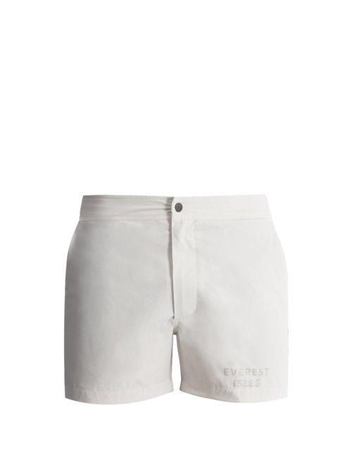 Matchesfashion.com Everest Isles - Draupner 13 Swim Shorts - Mens - Beige