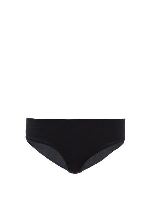 Matchesfashion.com The Fold D+ Swim - The Form Recycled-fibre Bikini Briefs - Womens - Black
