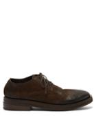 Matchesfashion.com Marsll - Suede Derby Shoes - Mens - Dark Brown