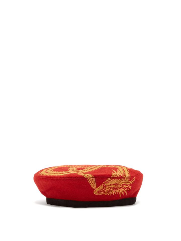 Maharishi Ouroboros Wool Beret