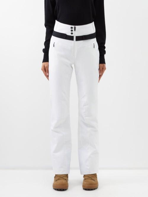 Bogner Fire+ice - Borja3-t Recycled-softshell Ski Trousers - Womens - White
