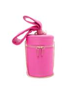 Matchesfashion.com Sophia Webster - Bonnie Satin Cylinder Bag - Womens - Pink