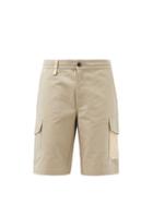 Missoni - Zigzag Pocket Cotton-gabardine Cargo Shorts - Mens - Beige