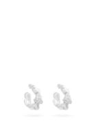 Matchesfashion.com Georgia Kemball - Orgy Sterling Silver Hoop Earrings - Mens - Silver