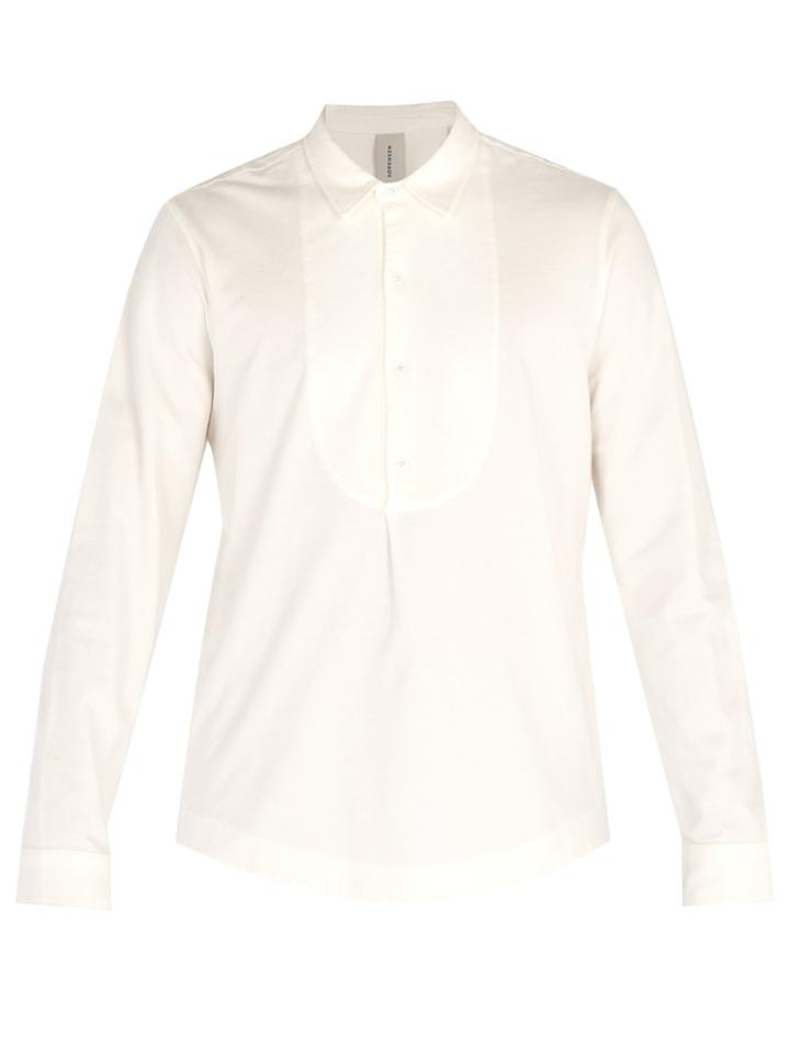 S0rensen Painter Long-sleeved Cotton-piqu Polo Shirt