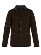 The Gigi Eddy Colour-block Wool Cardigan