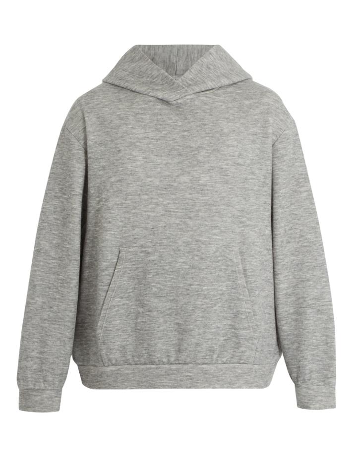 Raey Hooded Cashmere-blend Sweatshirt