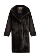 Herno Water-resistant Padded Faux-fur Coat
