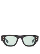 Matchesfashion.com Dita - Muskel Square Tortoiseshell-acetate Sunglasses - Mens - Tortoiseshell