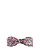Ephemera Liberty Tie-front Bandeau Bikini Top