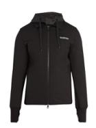 Matchesfashion.com Valentino - Logo Print Hooded Jacket - Mens - Black