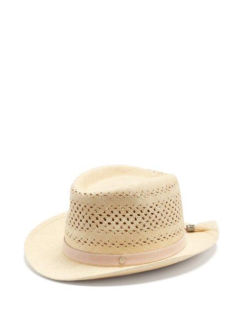 Matchesfashion.com Maison Michel - Lydia Straw Hat - Womens - Beige