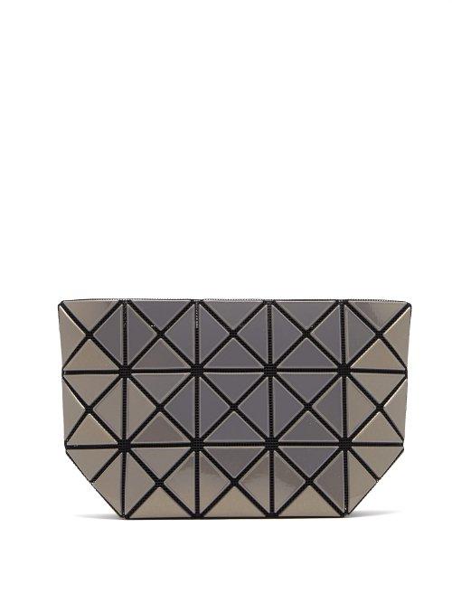 Matchesfashion.com Bao Bao Issey Miyake - Prism Zipped Pouch - Womens - Dark Grey