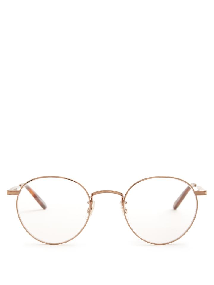 Garrett Leight Wilson 49 Round-frame Glasses