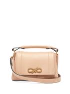 Matchesfashion.com Anya Hindmarch - Rope Bow Mini Leather Handbag - Womens - Beige