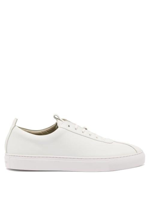 Matchesfashion.com Grenson - Sneaker 1 Faux-leather Trainers - Mens - White