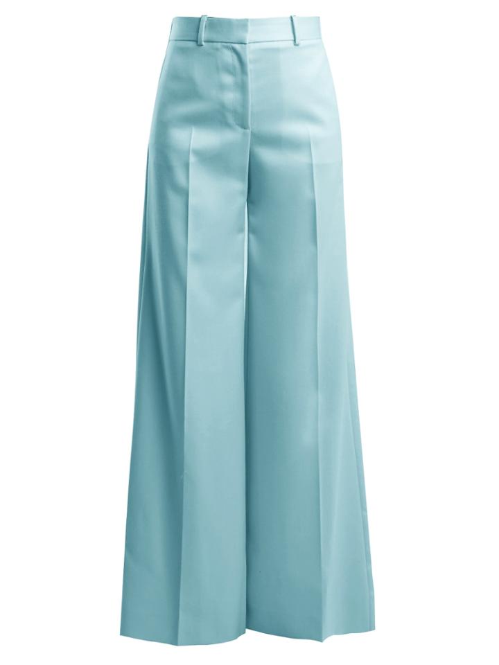 Bella Freud Bianca High-rise Wool Trousers