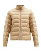 Matchesfashion.com 2 Moncler 1952 - Helfferich Logo-print Quilted Down Jacket - Mens - Beige