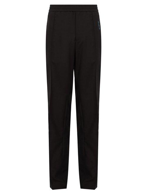 Matchesfashion.com Valentino - Logo Track Pants - Mens - Black