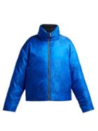 Matchesfashion.com A.a. Spectrum - Reversible Silk Down Filled Jacket - Womens - Blue