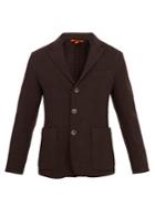 Barena Venezia Square-jacquard Single-breasted Wool-blend Blazer
