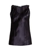 Helmut Lang Twisted Knot Satin Top