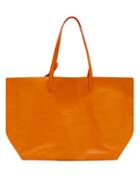 Matchesfashion.com Mansur Gavriel - Leather Tote Bag And Pouch - Womens - Orange