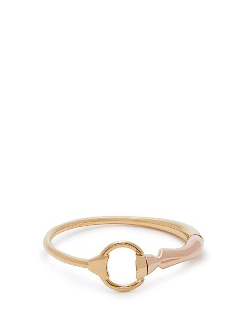 Matchesfashion.com Burberry - Horse Hoof Bangle - Womens - Gold