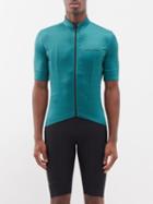 Caf Du Cycliste - Fleurette Zipped Mesh Cycling Jacket - Mens - Green