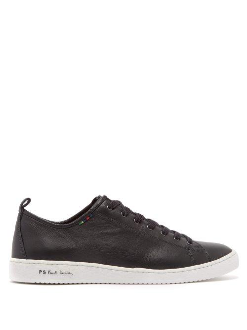Matchesfashion.com Paul Smith - Ps Miyata Leather Trainers - Mens - Black
