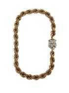 Matchesfashion.com Gucci - Chunky Feline Head Necklace - Womens - Gold