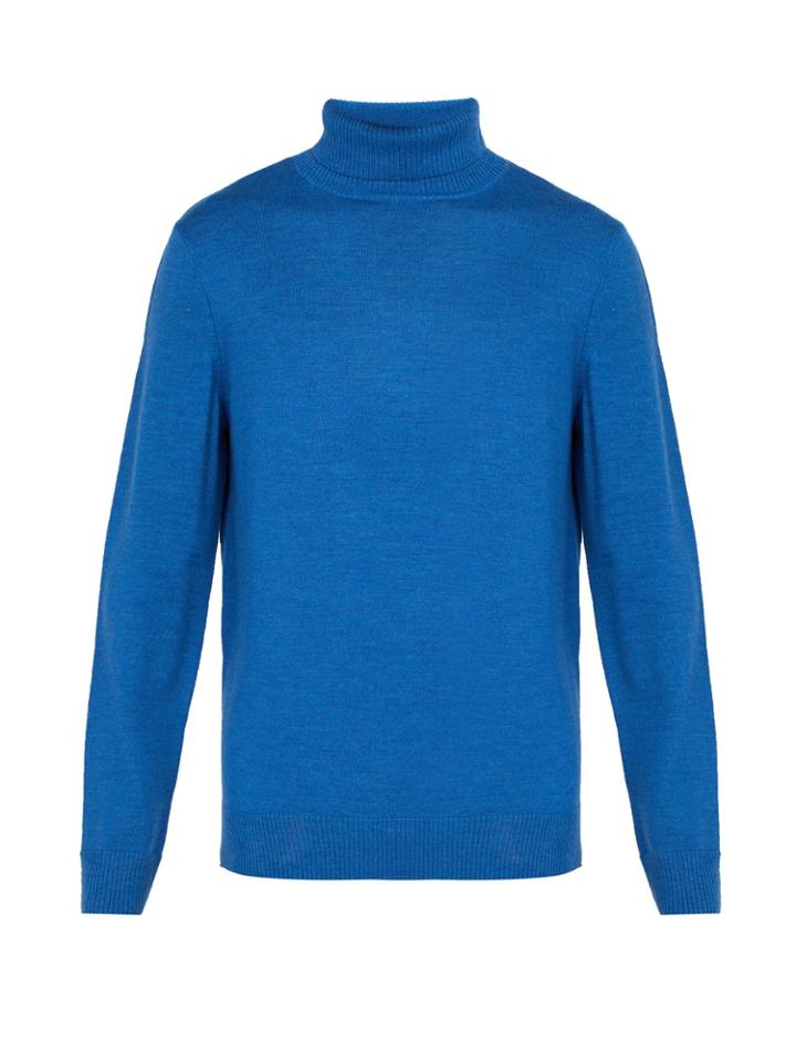 A.p.c. Marcelino Roll-neck Wool Sweater