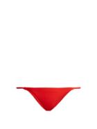 Matchesfashion.com Jade Swim - Bare Minimum Bikini Briefs - Womens - Red