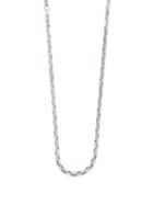 Matchesfashion.com Saint Laurent - Snake Link Chain Necklace - Mens - Silver