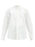 Matchesfashion.com Umit Benan B+ - Stand-collar Cotton-poplin Shirt - Mens - White