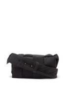 Bottega Veneta - Padded Tech Cassette Messenger Bag - Mens - Black