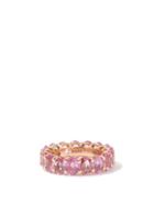 Matchesfashion.com Shay - Sapphire & 18kt Rose-gold Ring - Womens - Rose Gold