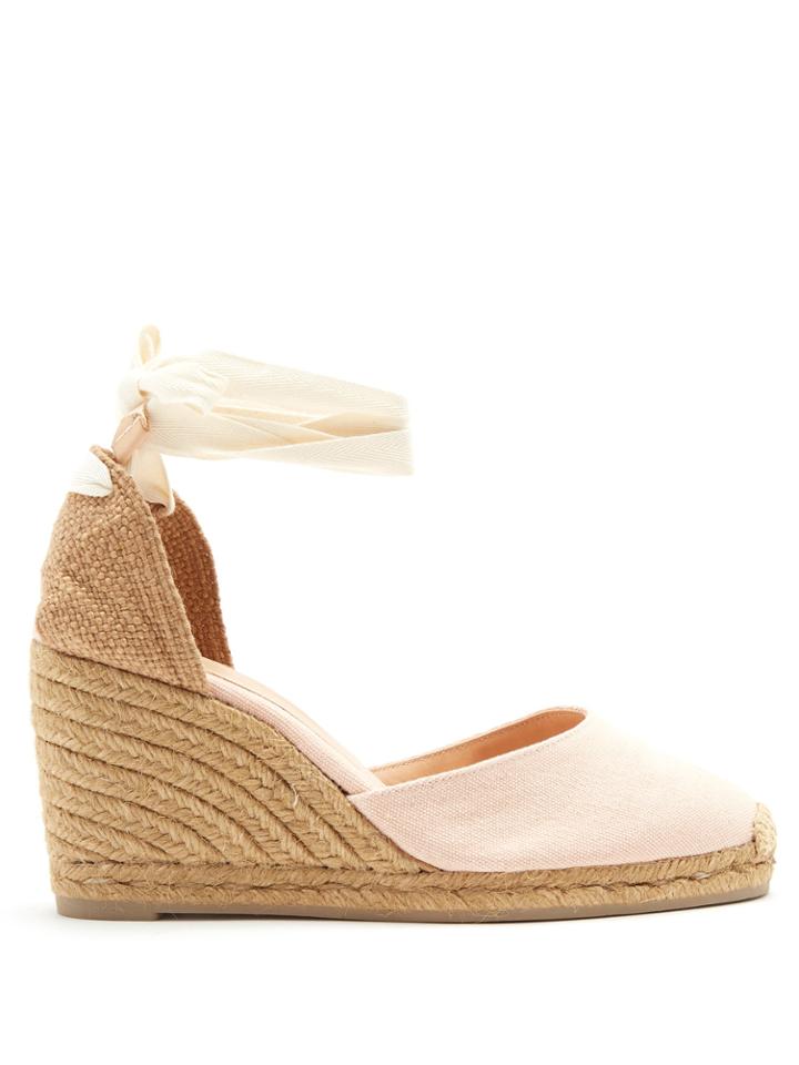 Castañer Carina Canvas High-wedge Espadrilles
