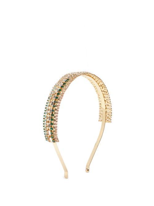 Matchesfashion.com Rosantica By Michela Panero - Crystal Headband - Womens - Multi