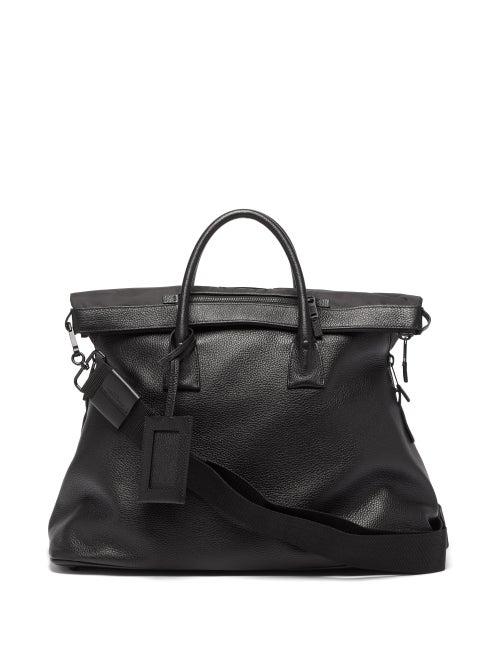Maison Margiela - 5ac Grained-leather Cross-body Bag - Mens - Black