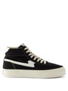 Stepney Workers Club - Varden Canvas High-top Trainers - Mens - Black White