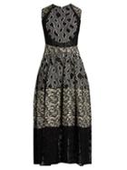 Sophie Theallet Sophie Sleeveless Fil Coup Midi Dress