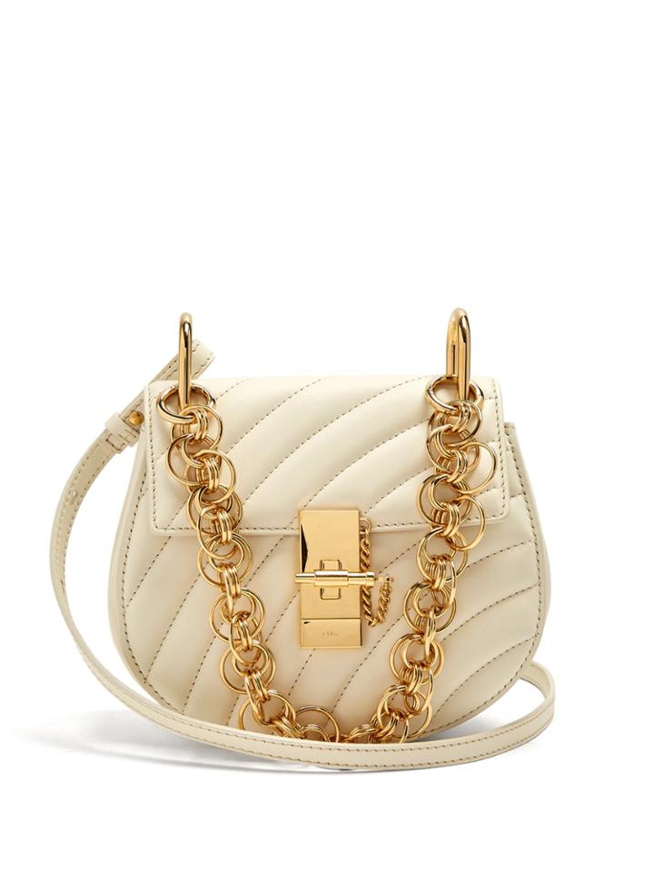 Chloé Drew Bijou Mini Leather Cross-body Bag