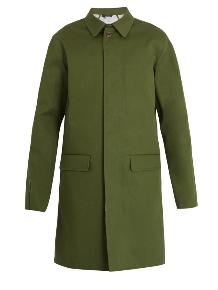 A.p.c. Carnaby Cotton-blend Coat