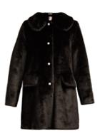 Matchesfashion.com Shrimps - Faux Fur Coat - Womens - Black