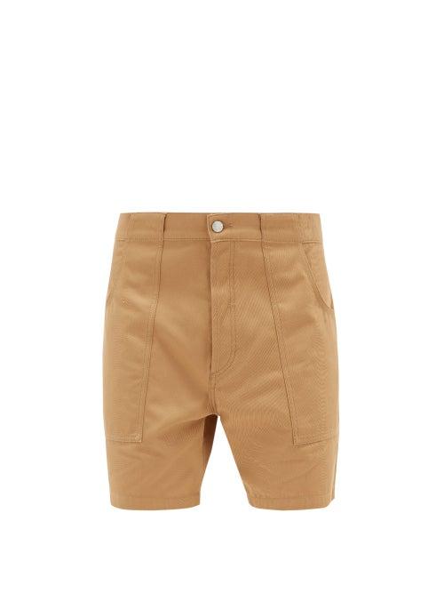 Matchesfashion.com Holiday Boileau - The Bush Cotton-twill Shorts - Mens - Beige